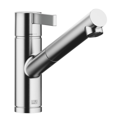 Dornbracht Eno Pull-Out single lever mixer, with pull-out spout, high pressure, brushed chrome, 33840760-93