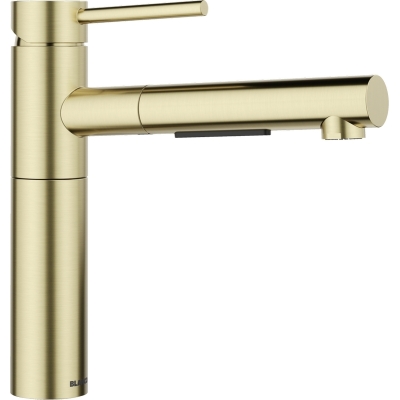 Blanco Alta-S II high pressure pull spout, PVD satin gold, 527554