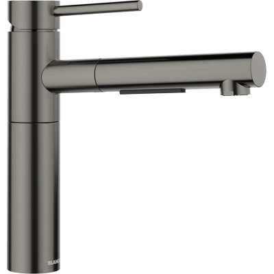 Blanco Alta-S II high pressure pull spout, PVD satin dark steel, 527555