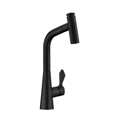 Linea Umore 2, matt black, high-pressure hose shower, 5011341