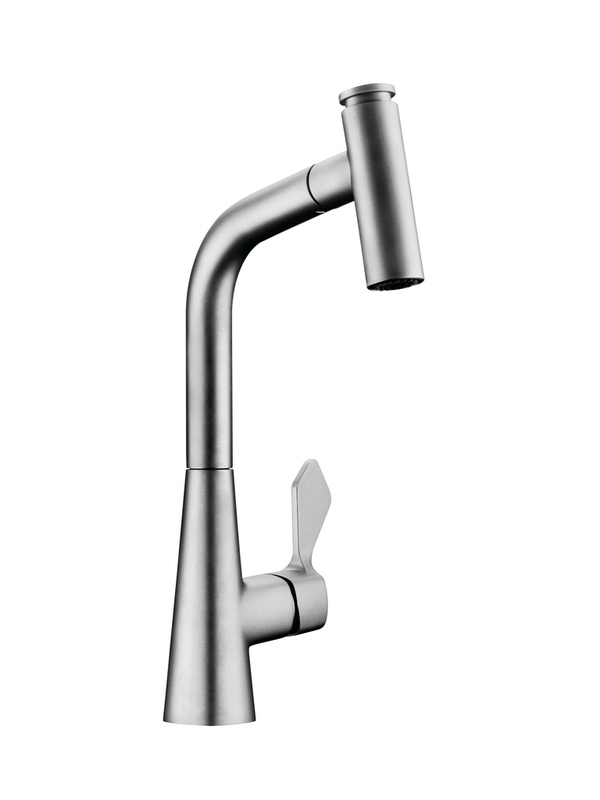 Linea Umore 2, stainless steel finish, high pressure hose shower, 5011342