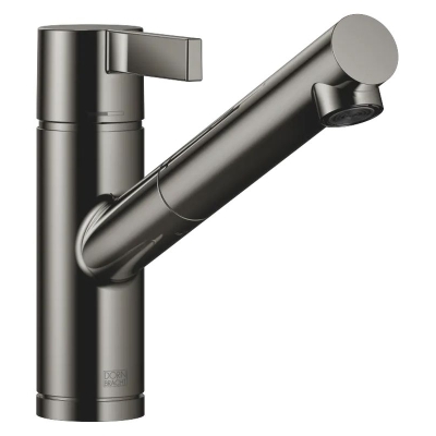 Dornbracht Eno Pull-Out single lever mixer, with pull-out spout, high pressure, Dark Chrome, 33840760-19