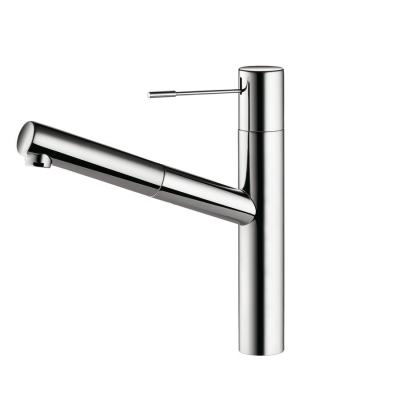 KWC Ono 8, single lever mixer chrome, high pressure hose shower, 5022339