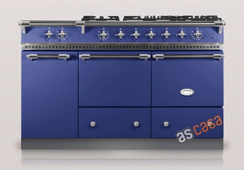 Lacanche Cluny 1400 G Classic, cooking station, 140.5 cm, color Porto Blue, with 5 year guarantee!