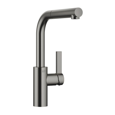 Dornbracht Elio Pull-Out single lever mixer with pull-out spout, high pressure, dark platinum brushed, 33840790-99