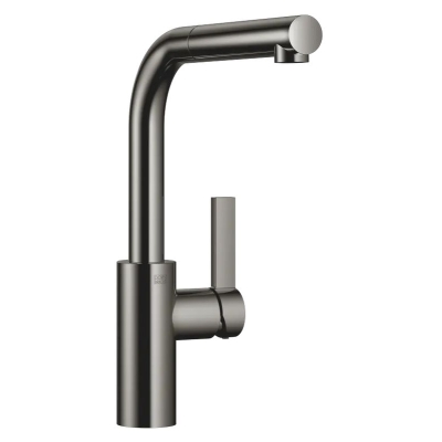 Dornbracht Elio ühe hoovaga väljatõmmatav mikser väljatõmmatava tilaga, kõrgsurve, tume kroom, 33840790-19
