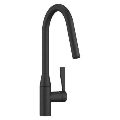 Dornbracht Sync allatõmmatav ühe hoovaga dušisegisti, kõrgsurve, mattmust, 33870895-33