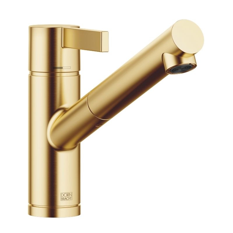 Dornbracht Eno Pull-Out single lever mixer, with pull-out spout, high pressure, brass, 33840760-28