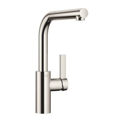 Dornbracht Elio Pull-Out single lever mixer with pull-out spout, high pressure, platinum, 33840790-08
