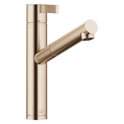 Dornbracht Eno Pull-Out single lever mixer, with pull-out spout, high pressure, brushed champagne, 33845760-46
