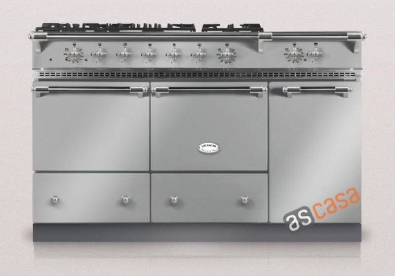 Lacanche Cluny 1400 D Classic, cooking station, 140.5 cm, color stainless steel, with 5 year guarantee!