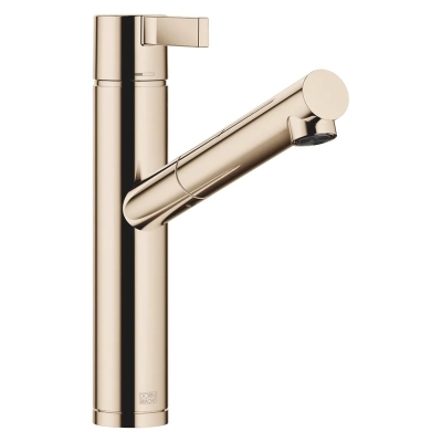 Смеситель Dornbracht Eno Pull-Out, однорычажный, с выдвижным изливом, высокое давление, Шампанское, 33845760-47