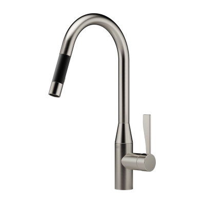 Смеситель Dornbracht Sync, однорычажный, с функцией душа, высокое давление, матовая платина, 33870895-06