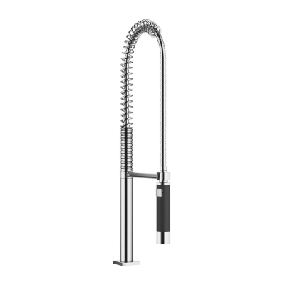 Dornbracht professional shower set, accessories for Maro and Lot fittings, brushed chrome, 27784970-93