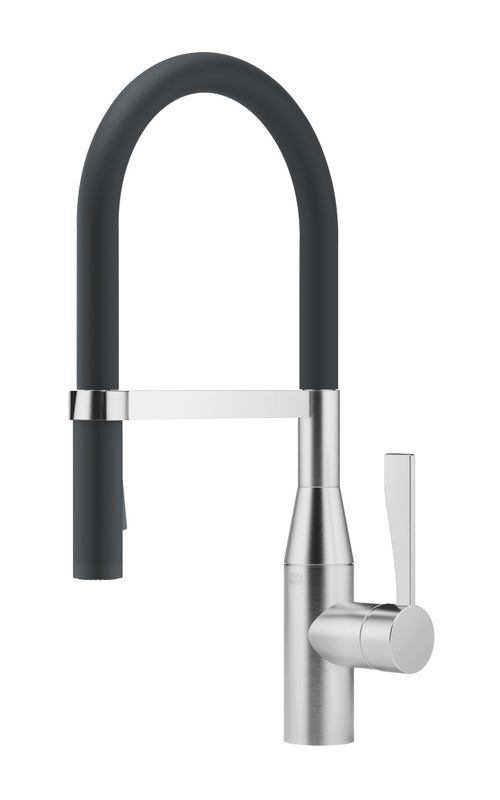 Dornbracht Sync single lever mixer professional, high pressure, brushed chrome, 33865895-93