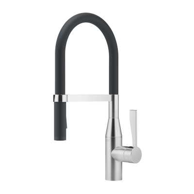 Dornbracht Sync single lever mixer professional, high pressure, brushed chrome, 33865895-93