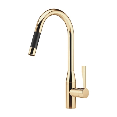 Dornbracht Sync pull-down single lever mixer with shower function, high pressure, brass, 33870895-09