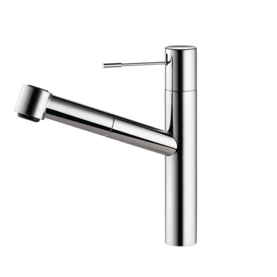 KWC Ono 2, single lever mixer chrome, high pressure hose shower, 5022328