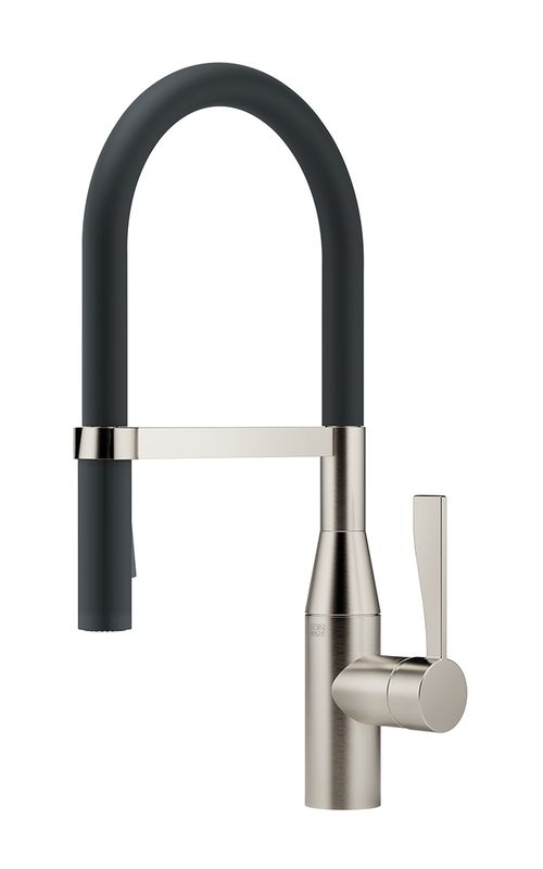 Dornbracht Sync single lever mixer professional, high pressure, brushed platinum, 33865895-06