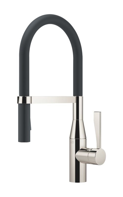 Dornbracht Sync single lever mixer professional, high pressure, platinum, 33865895-08