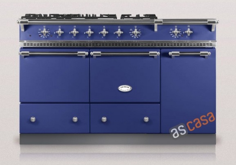 Lacanche Cluny 1400 D Classic, cooking station, 140.5 cm, color Porto Blue, with 5 year guarantee!