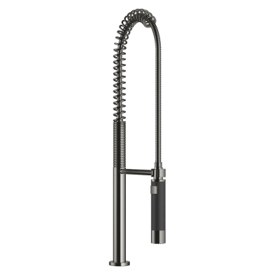 Dornbracht professional shower set, accessories for META 02, TARA, ELIO, TARA CLASSIC, TARA ULTRA, Dark Chrome, 27789970-19