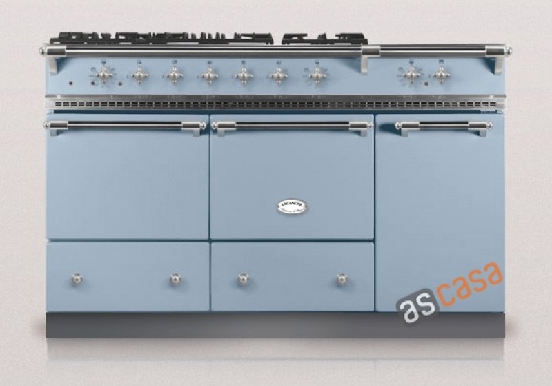 Lacanche Cluny 1400 D Classic, cooking station, 140.5 cm, color Delft blue, with 5 year guarantee!