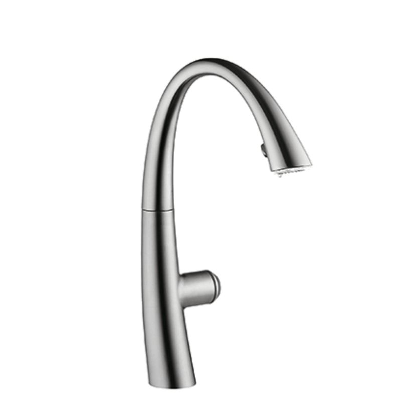 KWC Zoe 3 touch light Pro, sensor mixer stainless steel finish, high pressure, 5022257