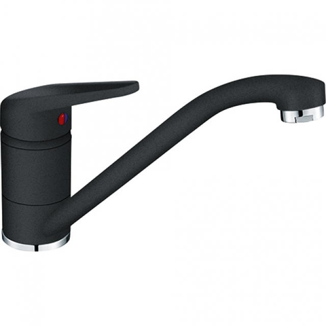 Franke Novara-Plus single lever mixer, high pressure fixed spout, Onyx, 115.0470.661, 10450