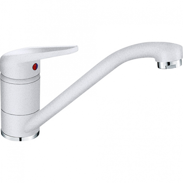 Franke Novara-Plus single lever mixer, high pressure fixed spout, Glacier, 115.0470.658, 11069