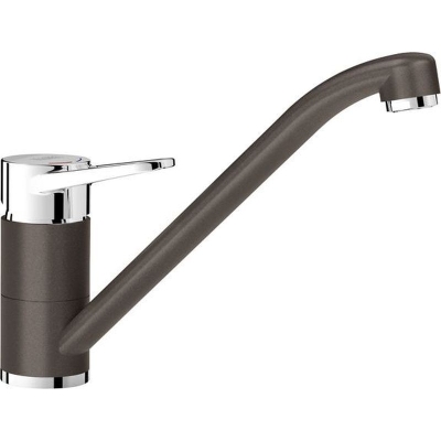 Blanco Wega II, high-pressure fixed spout, Silgranit look cafe-chrome, 526411