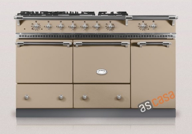 Lacanche Cluny 1400 D Classic, cooking station, 140.5 cm, color almond cream, with 5 year guarantee!