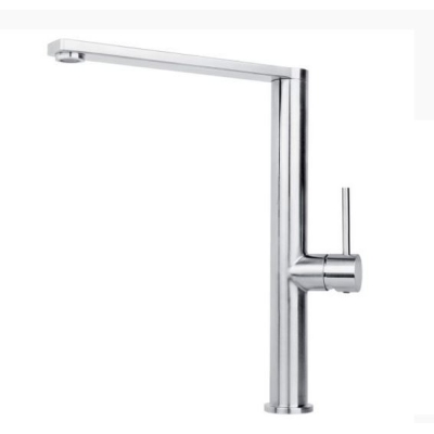 Reginox Kelso single lever mixer, fixed spout high pressure, brushed stainless steel, R34590