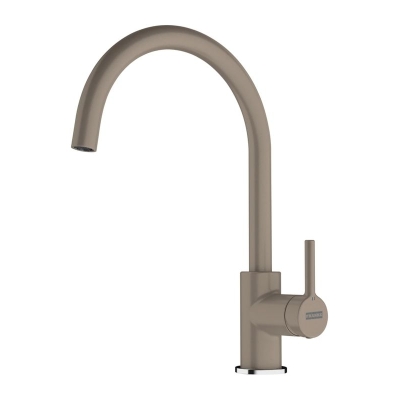 Franke Lina XL single lever mixer, high pressure fixed spout, cashmere, 115.0626.028