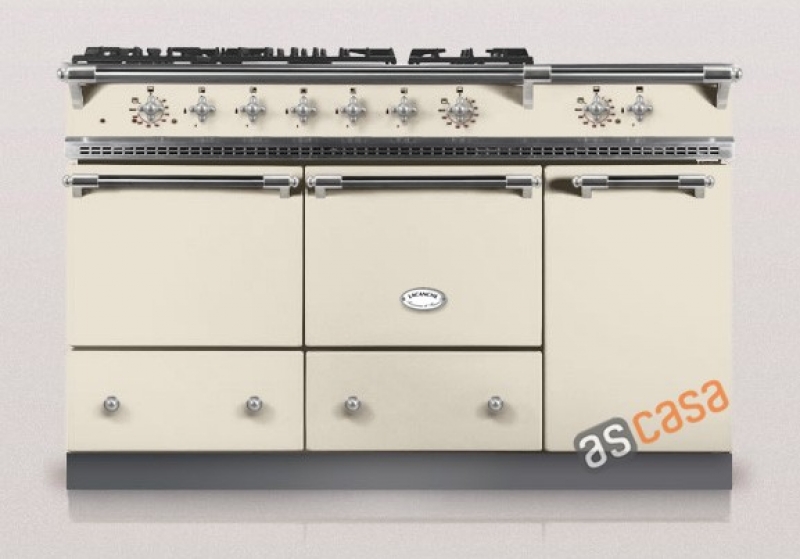 Lacanche Cluny 1400 D Classic, cooking station, 140.5 cm, color ivory, with 5 year guarantee!