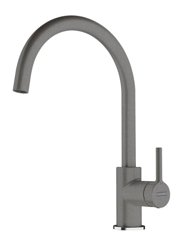 Franke Lina XL single lever mixer, high pressure fixed spout, stone gray, 115.0626.022