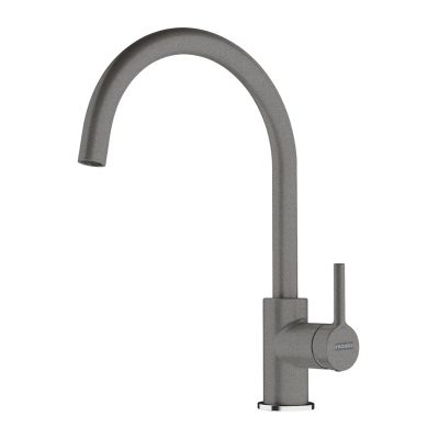 Franke Lina XL single lever mixer, high pressure fixed spout, stone gray, 115.0626.022