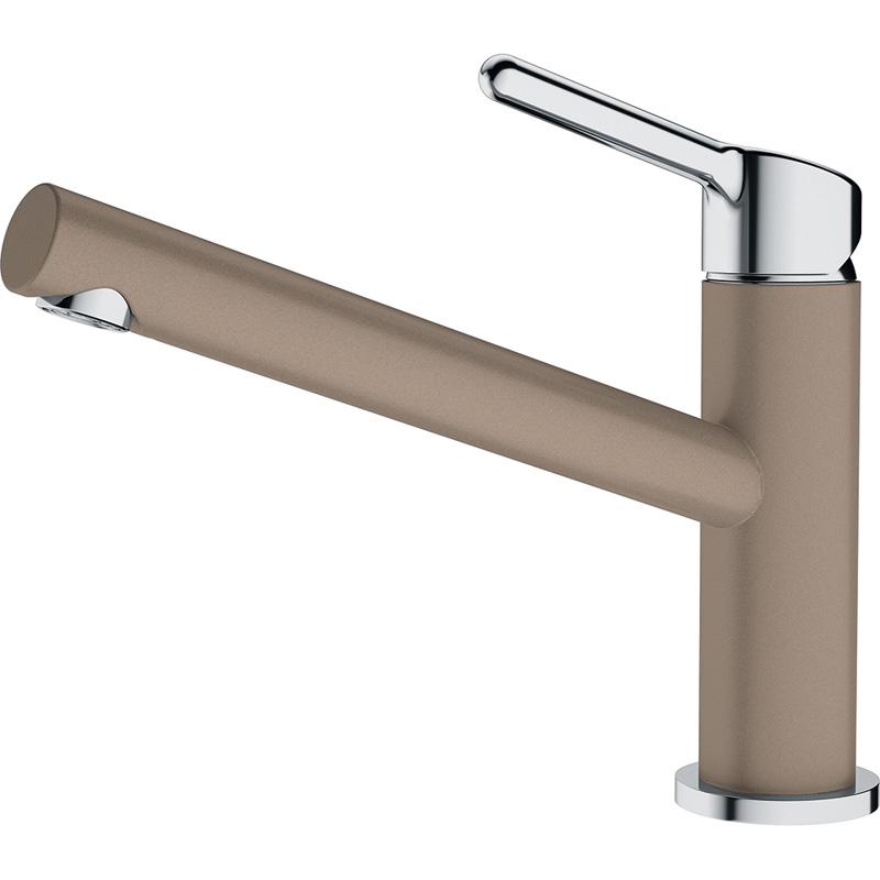 Franke Orbit single lever mixer, high pressure fixed spout, chrome cashmere, 115.0623.146, 12641