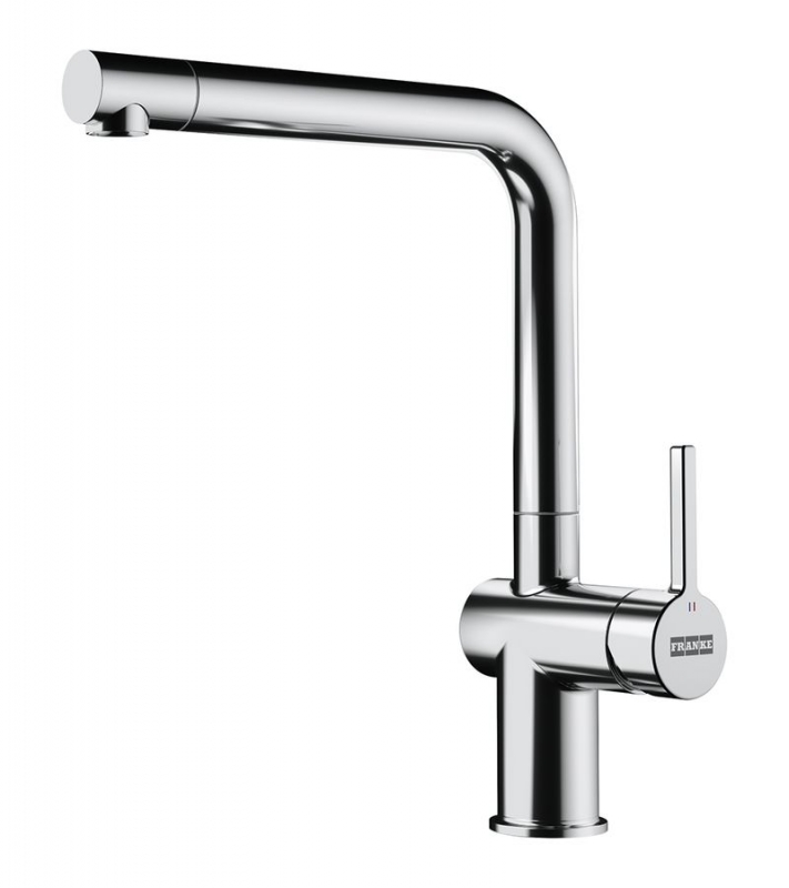 Franke Active L single lever mixer, high pressure fixed spout, chrome, 115.0653.298