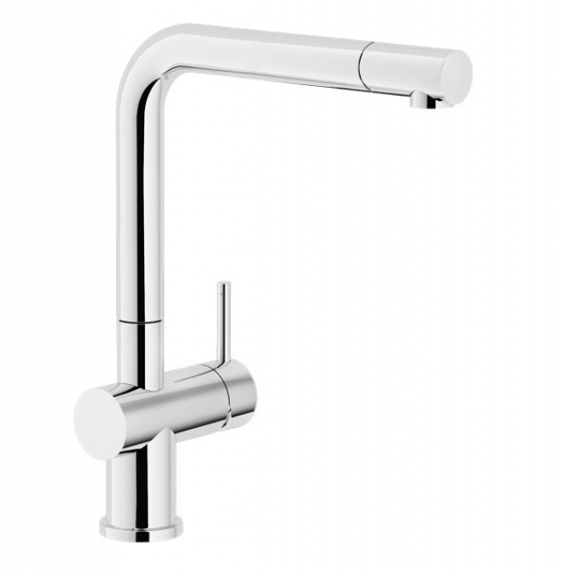 Systemceram LIVE, single lever mixer, high pressure, 10067, color chrome