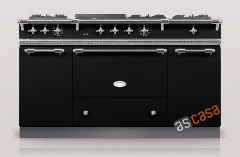 Lacanche Citeaux Classic, cooking station, 150.5 cm, color black, with 5 year guarantee!