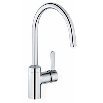 Systemceram KeraDomo BINGO STAR single lever mixer, high pressure, chrome