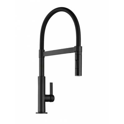 LINEA Drive 6, ühe hoova segisti kraan must matt, kõrgsurve, 5011094