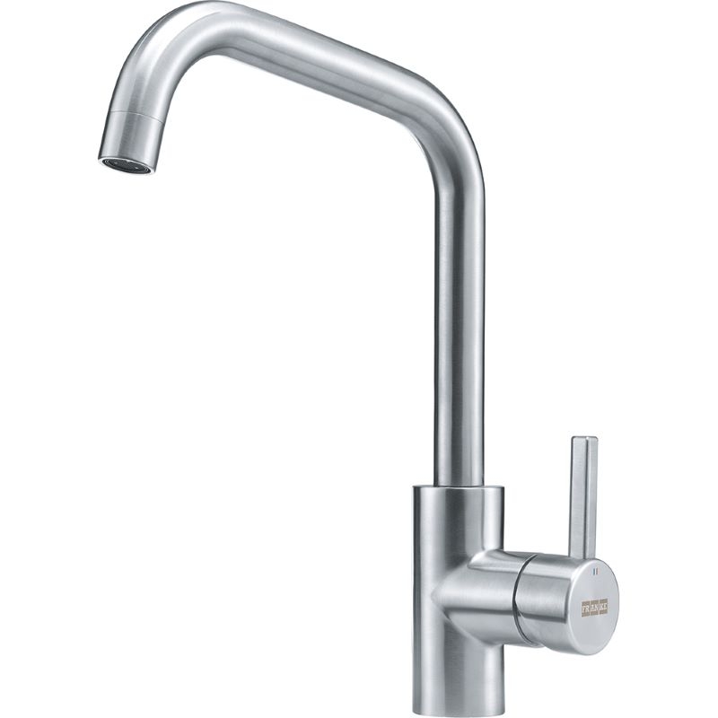 Franke Kubus single lever mixer, high pressure fixed spout, stainless steel, 115.0529.202, 12186