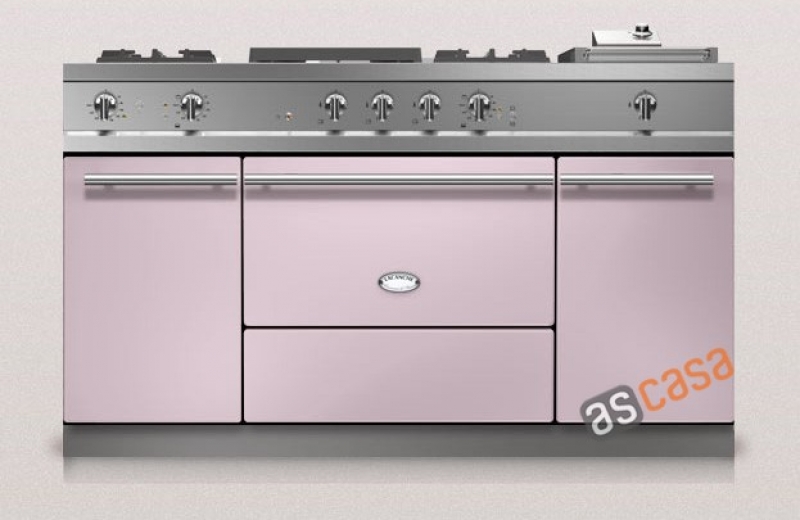 Lacanche Fontenay Modern, cooking station, 150.5 cm, color rose quartz, with 5 year guarantee!