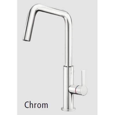 Systemceram KeraDomo OFFEO, single lever mixer, high pressure, 10032, color chrome