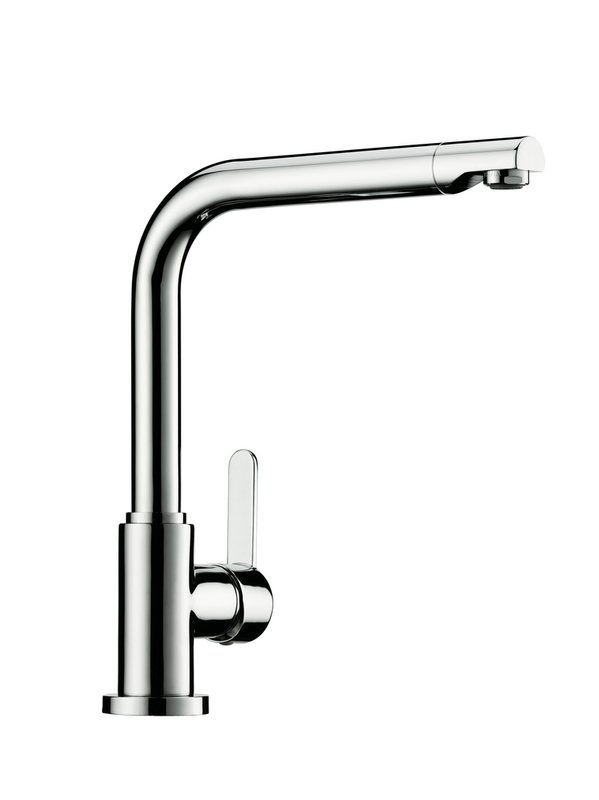 Servizio Portare 1, chrome, high pressure, single lever mixer, anti-scald, 5021300