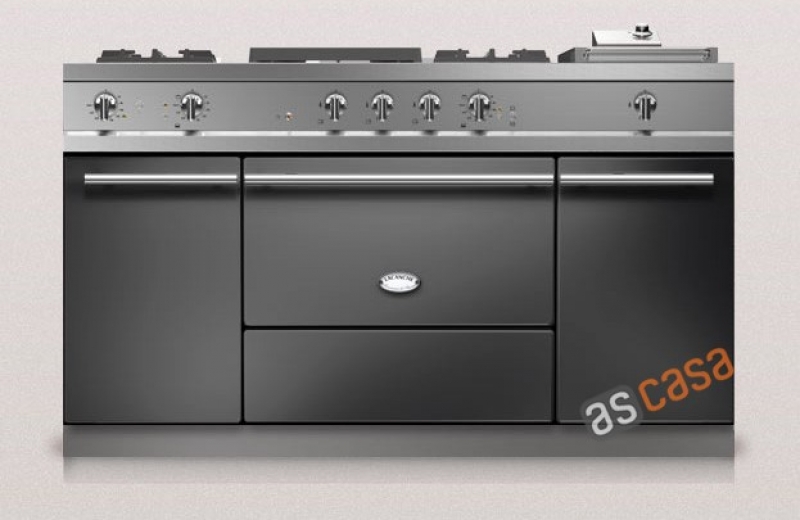 Lacanche Fontenay Modern, cooking station, 150.5 cm, color anthracite, with 5 year guarantee!