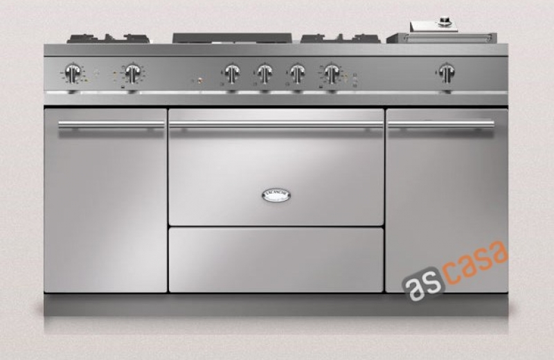 Lacanche Fontenay Modern, cooking station, 150.5 cm, color stainless steel, with 5 year guarantee!