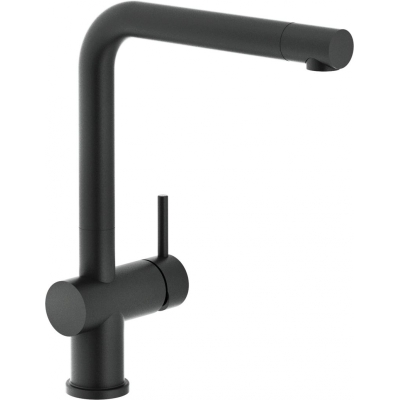 Systemceram LIVE, single lever mixer, high pressure, 18767, color black